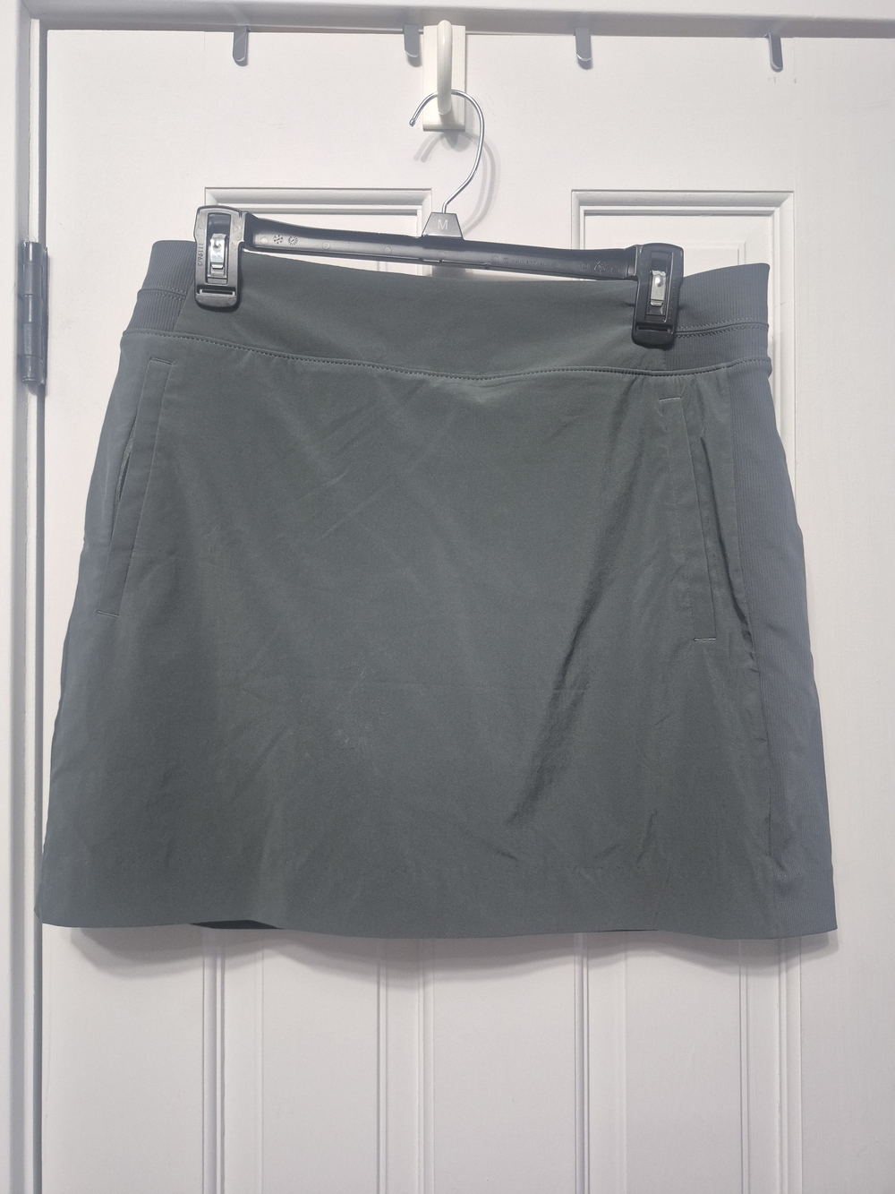 Athleta Mini Skort in Slate Gray